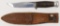 Vintage Case hunting knife fixed blade