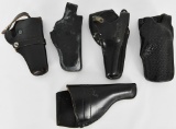 Lot of 5 Various Leather Handgun Holsters