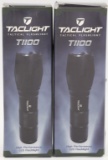 (2) TacLight 1100 Lumens Flashlight