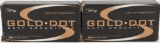 100 Rounds Of Speer Gold Dot .40 S&W Ammunition