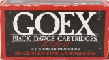 47 Rounds Of Goex .44-40 Black Powder Ammunition