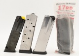 (4) various .45 & 9mm Mags