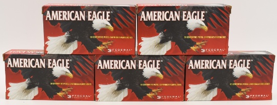 250 Rounds Of Federal American Eagle 9mm Luger