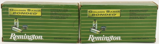 100 Rounds of Remington Golden Saber .45 Auto Ammo