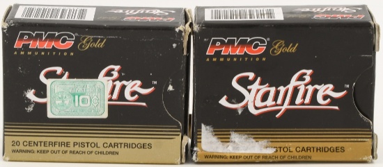 40 Rounds Of PMC Starfire .380 ACP Ammunition