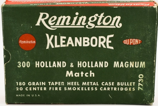 20 Rounds Of Remington .300 H&H Magnum Ammo