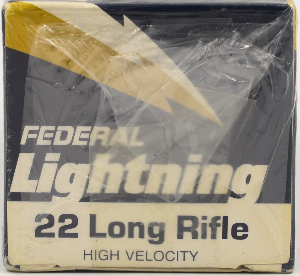 500 Rounds of Federal Lightning .22 LR Ammunition | Guns & Military  Artifacts Ammo | Online Auctions | Proxibid