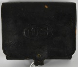 Antique U.S. Leather Cartridge Case