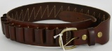 Triple K Leather Cartridge Belt Brown 70-L C12