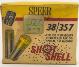 Collectors Box of 6 Rds Speer .38/.357 Shotshells