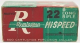 Collectors Box Of 500 Rds Of Remington .22 LR Ammo