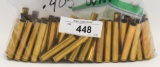 Approx 52 Count of .405 Win Empty Brass Casings