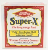 Collectors Box Of 25 Rds Of Western Super-X 12 Ga