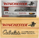 500 Rounds Of Winchester .22 LR Ammo In Wood Box