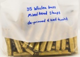 60 Count Of De-Primed & Tumbled .35 Whelen Brass