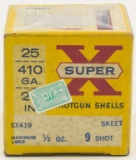 Collectors Box Of 25 Rds Western Super-X .410 Ga