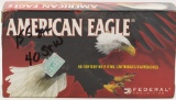 50 Rounds Of Federal American Eagle .40 S&W Ammo