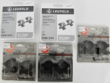 (3) Leupold Scope Rings & (3) Simmons Scope Rings