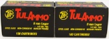 200 Rounds Of TulAmmo 9mm Luger Ammunition