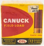 Collectors Box Of 25 Rds Canuck 12 Ga Shotshells