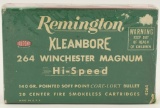 Collectors Box Of 20 Rds Remington .264 Win Mag