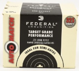 325 Rounds of Federal .22 LR Auto Match Ammunition