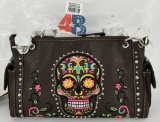 American Bling Brown Sugar Skull Conceal Carry Pur