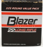 Approx 525 Rounds Of Blazer .22 LR Ammunition