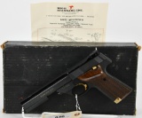 High Standard Victor Model Semi-Auto Target Pistol