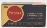 Collectors Box Of 50 Rds of Peters .38 Special