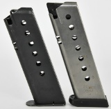(2) Sig Sauer Magazines One is Marked P220-1 45
