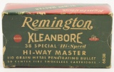 Collectors Box Of 50 Rds Of Remington .38 Special