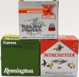 63 Rounds of 20 Ga Plastic Shotshells