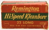 Collectors Box of 500 Rds Remington .22 Long Ammo