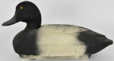 Vtg Styrofoam Duck Decoy, Handpainted Swivel Head