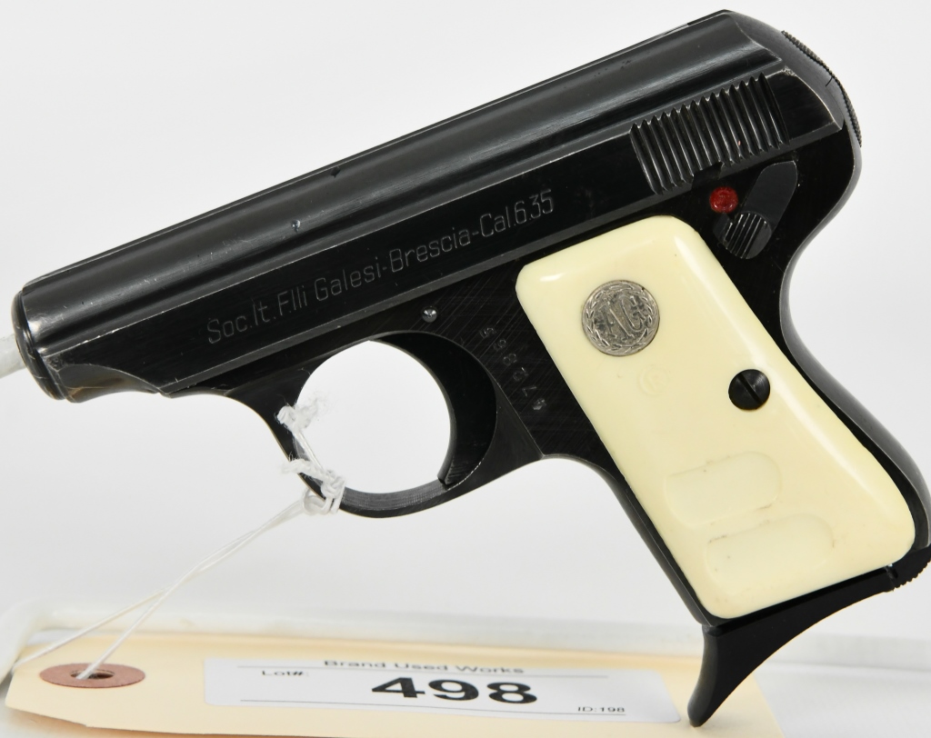 Galesi Brescia 6 35 Caliber Cartridges Love These Little Pistols. 1956