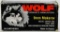 50 Rounds of Wolf 9mm Makarov Ammunition