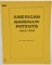 American Handgun Patents 1802-1924 By Joseph J.