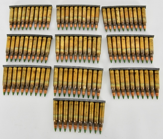 100 Rounds Of M855 Green Tip 5.56mm Ammunition
