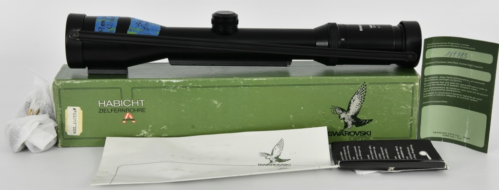 Swarovski Optik Habicht 15-6x42 Nova Riflescope | Guns & Military Artifacts  Gun Optics & Scopes Scopes | Online Auctions | Proxibid