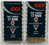 100 Rounds Of CCI TNT Green .17 HMR Ammunition