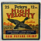 Collectors Box Of 25 Rds Peters 12 Ga Shotshells