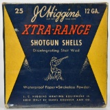 Collectors Box Of 25 Rds J.C Higgins 12 Ga