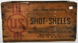 Vintage US Small Arms Ammunition Wood Crate