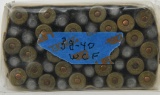 Collectors Box Of 50 Rounds .38-40 WCF Ammunition