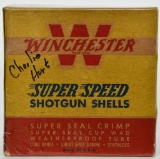 Collectors Box Of 25 Rds Winchester 12 Ga