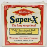 Collectors Box Of 25 Rds Western Super-X 12 Ga