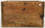 Vintage Remington Express Wood Ammunition Crate