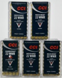 250 Rounds Of CCI Varmint .22 WMR Ammunition