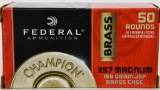 50 Rounds Of .357 Mag & .38 SPL Ammunition